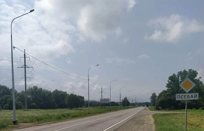 Автомобильная дорога в г. Лабинск